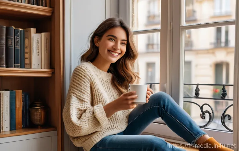 미디어와 사회적 영향력 - **Prompt 1: Authentic French Lifestyle Influencer**
    "A young adult woman, in her late 20s, with ...