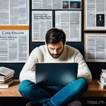 미디어와 대중 심리 - **Prompt:** A young French woman in her late 20s, elegantly dressed in modest, chic Parisian casual ...